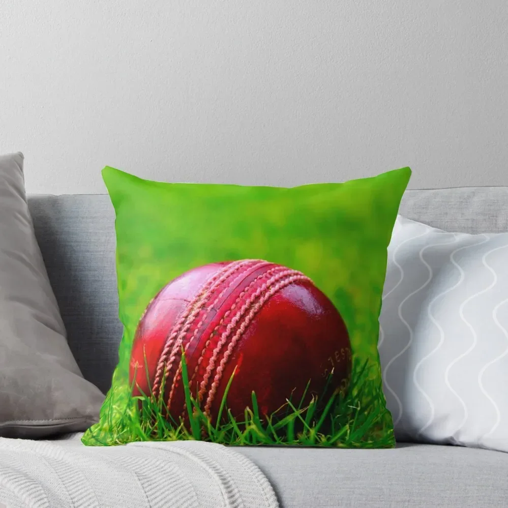 Cricket Ball Sports Red Throw Pillow Luxury Cushion Cover Sofa Cushions New year Decorative Cushions For Living Room Pillow