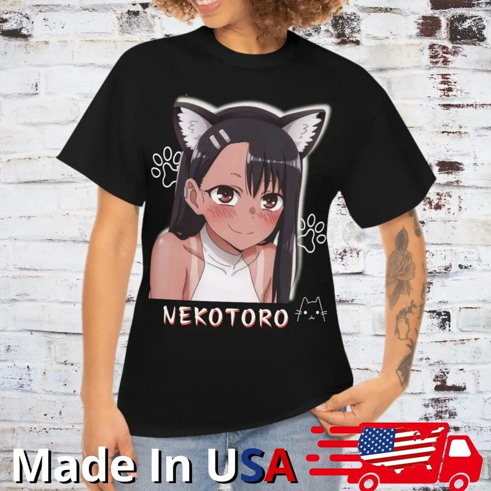 Waifu Nagatoro T Shirt Japanese Manga Anime Tee Cosplay Clothing Gambare Sempai