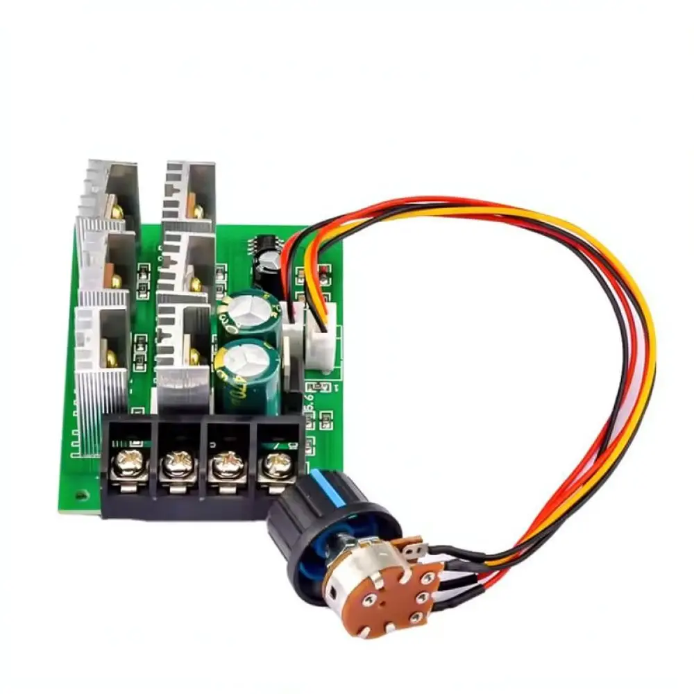 Adjustable PWM DC Motor Driver 40A High Power Regulator Module 9V 55V Industrial Electric Control Components Equipment
