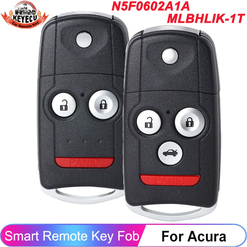 

N5F0602A1A MLBHLIK-1T OUCG8D-439H-A For Acura MDX RDX TL TSX ZDX 2009 2010 2011 2012 313.8MHz Smart Key 3/4 Button Remote Fob