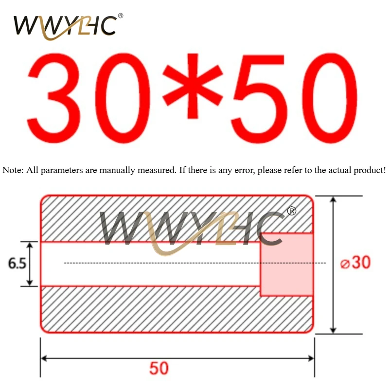 Y82A 25 30 Mold Foot Pad Module Piece Support Column Lock Extrusion Limit Red Mold Protection