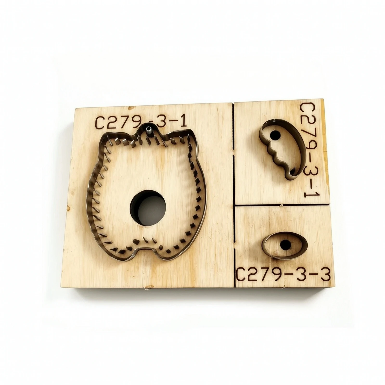 DIY Pig-Shaped Leather Cutting Die | Versatile, Pig Silhouette Cutting Die, for Keychain Making
