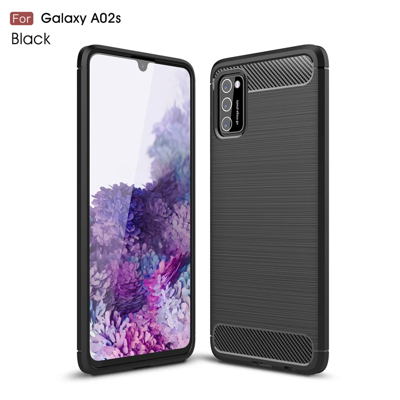 For Cover Samsung Galaxy A02S Case For Samsung A02S TPU Armor Bumper Phone Cover For Samsung A11 A31 A41 A71 A51 A12 A02S Fundas