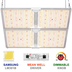 Enfun  Led Grow Light Quantum For Indoor Plants Full Spectrum Boards Samsung Lm301b Sunlight Phytolamp For Flower Seed