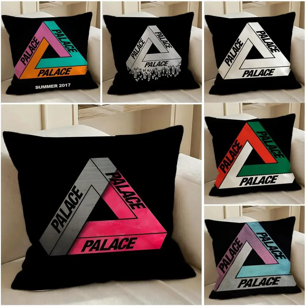 Brand Palace Skateboards Cushion Cover Pillow Short Plush Warm CreamStylel Cushion for Living Room Bedroom Sofa for Gifting