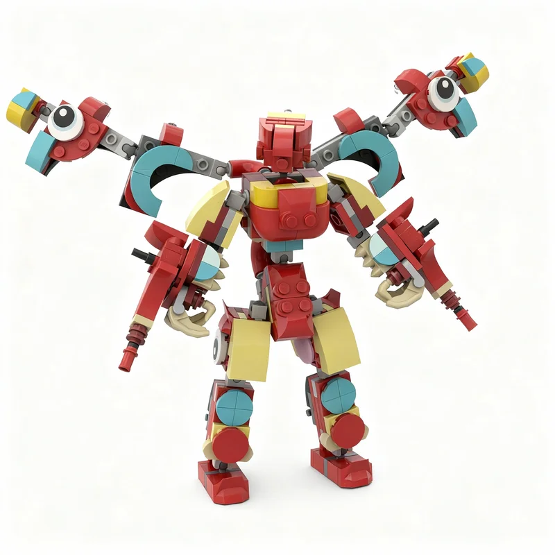 

268pcs MOC RDN 1 Creator 3 Model Building Blocks Construction Toy Christmas Gifts DIY Creative Idea Education Birthday Assemble