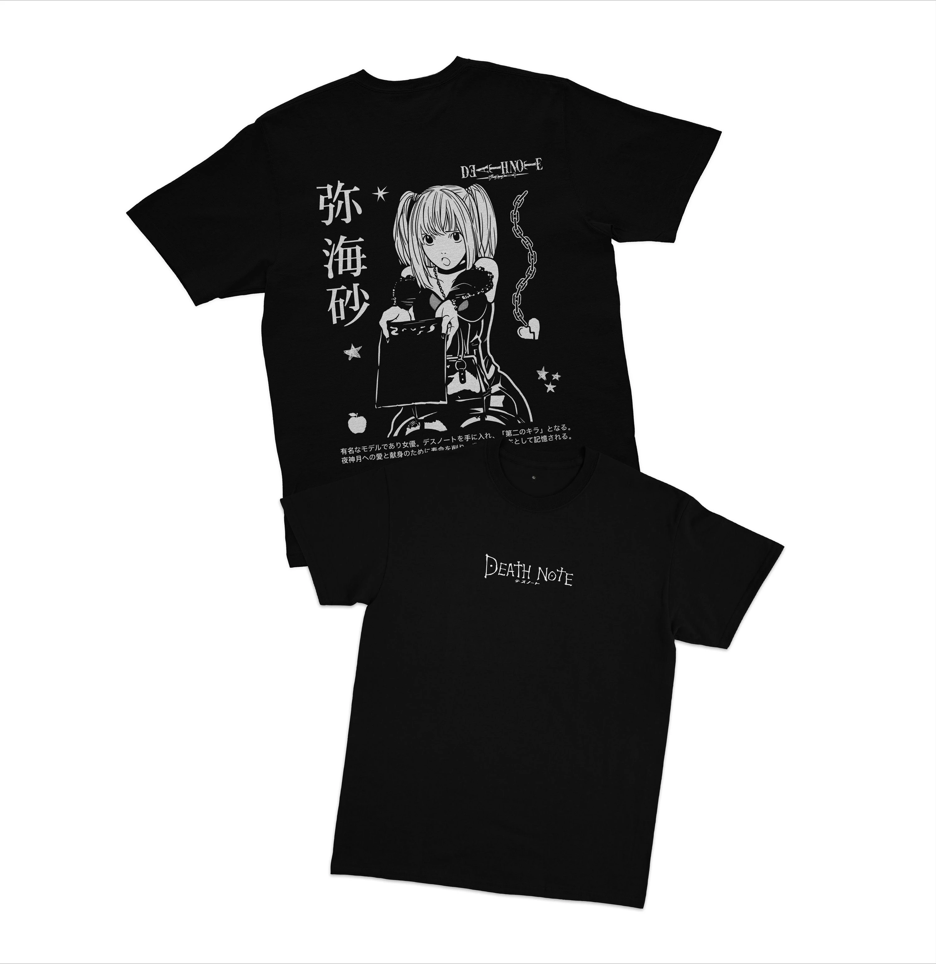 Death Note Y2K Aesthetic T shirt Trendy Oversized Unisex Vintage Loose Short Sleeves Classic Streetwear high quality Comfortable