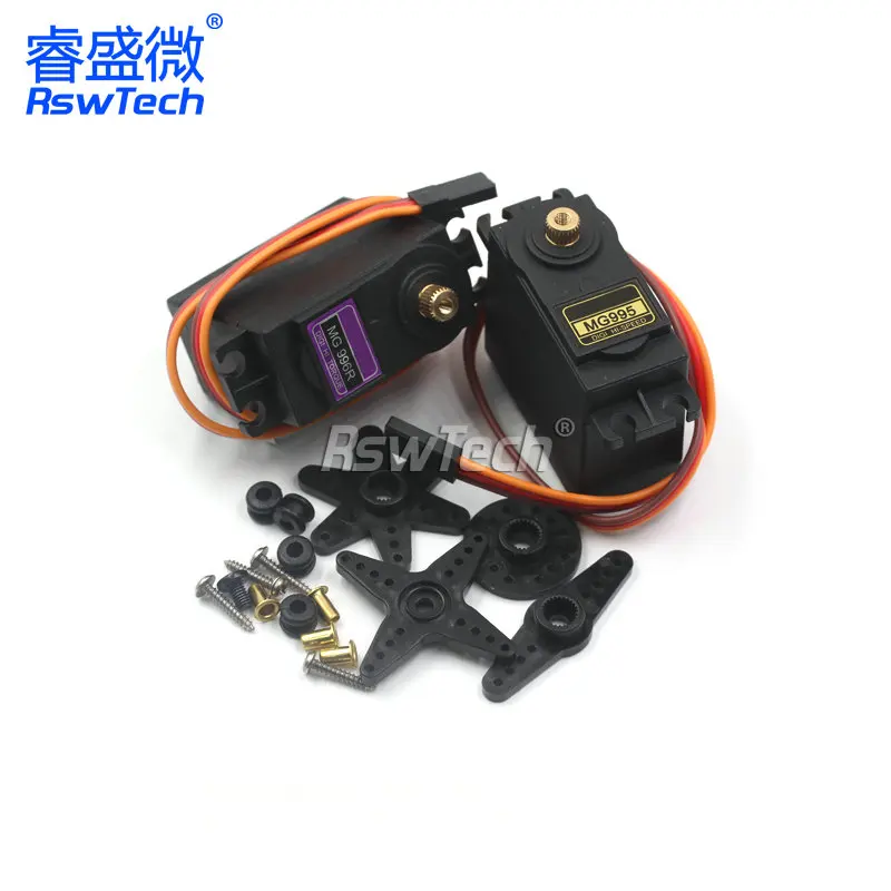 13KG 15KG Servos Digital MG995 MG996 MG996R Servo Metal Gear for Futaba JR Car RC Model Helicopter Boat Diy