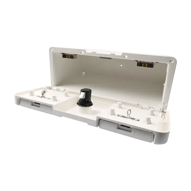 Multifunctional 2 Cup Holder Design Marine Boat Pontoon Storage Compartment, Yacht Dock Glove Box, Lockable Boat Accessory