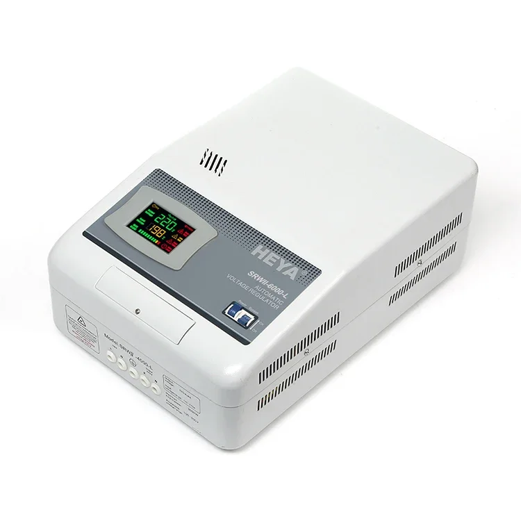 Voltage Regulator 6kVA 220v Automatic Voltage Stabilizer Whole House Solution For 2P Air Conditioner Protection