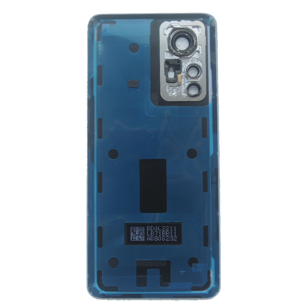 For Xiaomi Mi 12 Pro  Back Glass Lid 12Pro With Camera Glass Lens Rear Battery Glass Door Housing Smartphone Parts