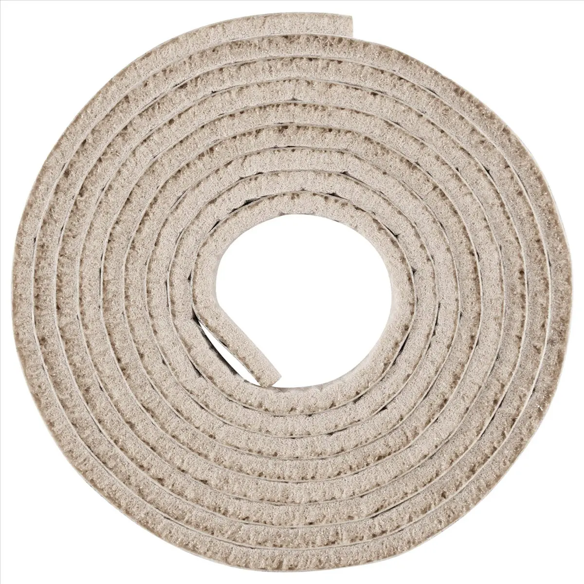 ABZF 2026 Self-Stick Heavy Duty Felt Strip Roll for Hard Surfaces (1/2 inch x 60 inch), Creamy-White