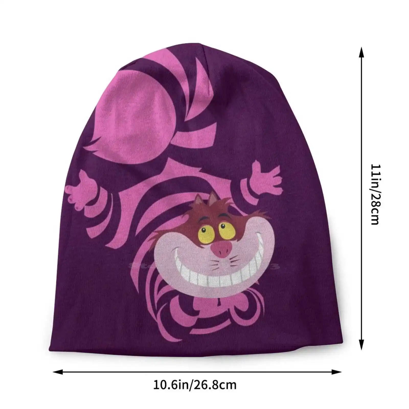 De-Su Art-Cheshire The Cat Knitted Hat Warm Beanie Outdoor Caps Alice In Cheshire The Cat