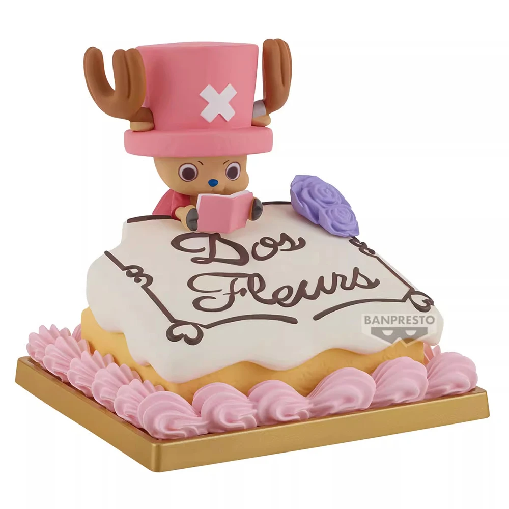 Original Banpresto Paldolce One Piece Vol.3 Tony Tony Chopper ขนมรุ่น Q อะนิเมะรุ่นของเล่น Kawaii ตุ๊กตาของขวัญ 6 ซม.