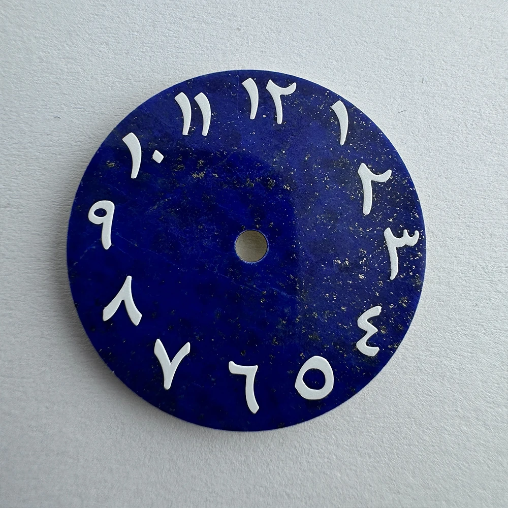 Arabic Customizable Dial Metal Sticker for NH35 NH36 Movement 28.5mm-30.5mm Watch Dial Multiple Colors Sticker