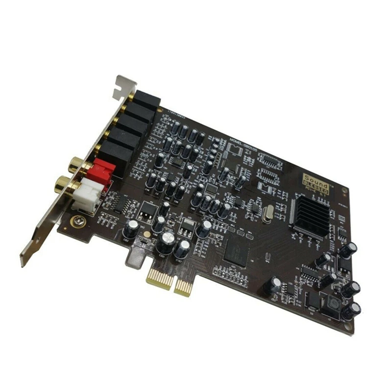 

5.1 Sound Card PCI Express PCI-E Built-in Double Output Interface for PC Window XP/7/8/10-A09I