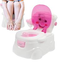 Baby Training Toilet Seat With Splash Guard Toilet Paper Holder Comfortable Backrest Toddler Potty Chair For Nursery Home Supply