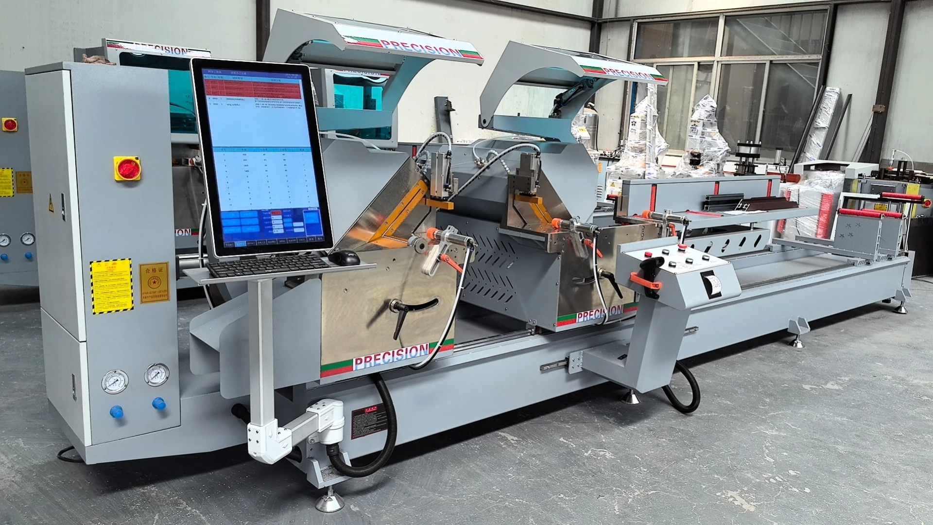Manufacturers Supply Aluminum Profile Double Head Cutting Saw CNC Double Saw for Aluminum Doors and Windows