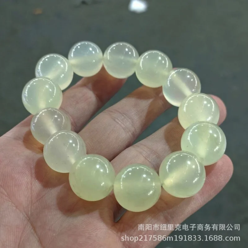 

18mm Round Bead Bracelet, Jewelry Men and Women, Xiu Yan Jade Hand Accessories