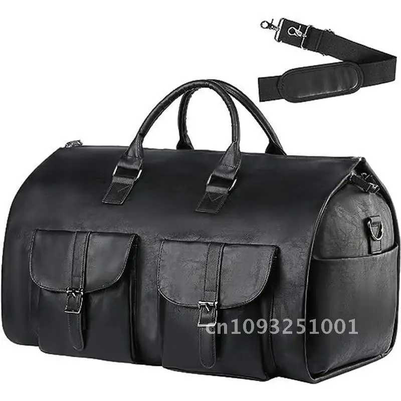 

Carry-on Garment Bag Large Duffel Bag Suit Travel Bag for Flight Shoe Men Weekend Women with Bag Bag Pouch