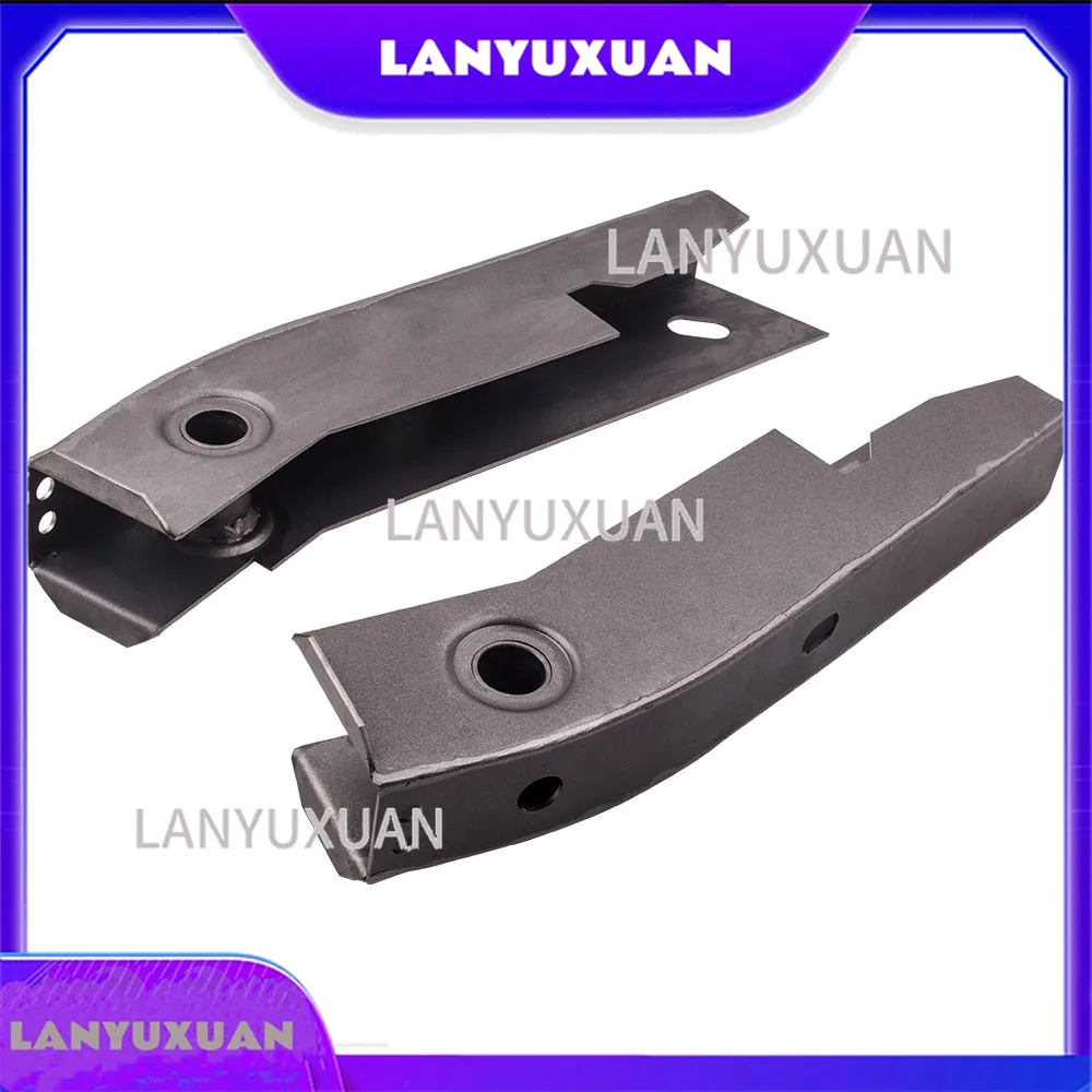2026 Pack of 2 Rear Shackle Mount Frame Repair Kit Fit for Jeep Wrangler YJ 87-95