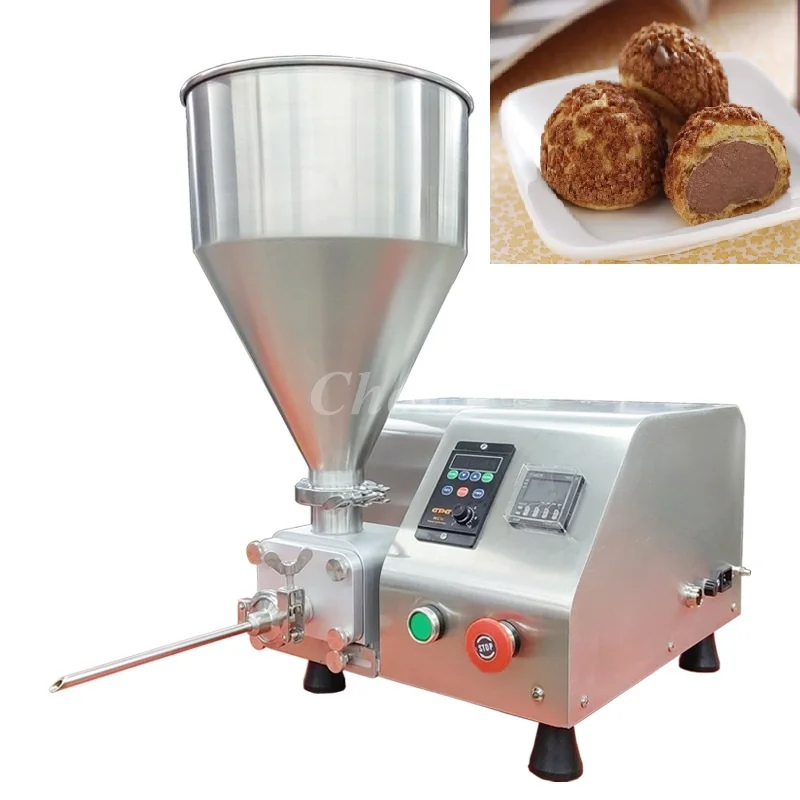 Automatic Donut Jam Injection Machine Bream Cream Injector Cup Cake Filler Machine Churros Cream Filling Machine