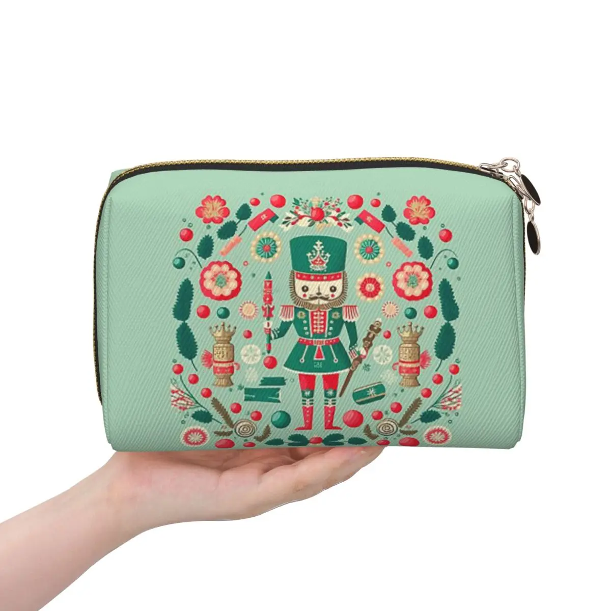 

Стильный Щелкунчик вечерние женские косметички дорожный органайзер для макияжа сумка для хранения туалетных принадлежностей Dopp Kit Case