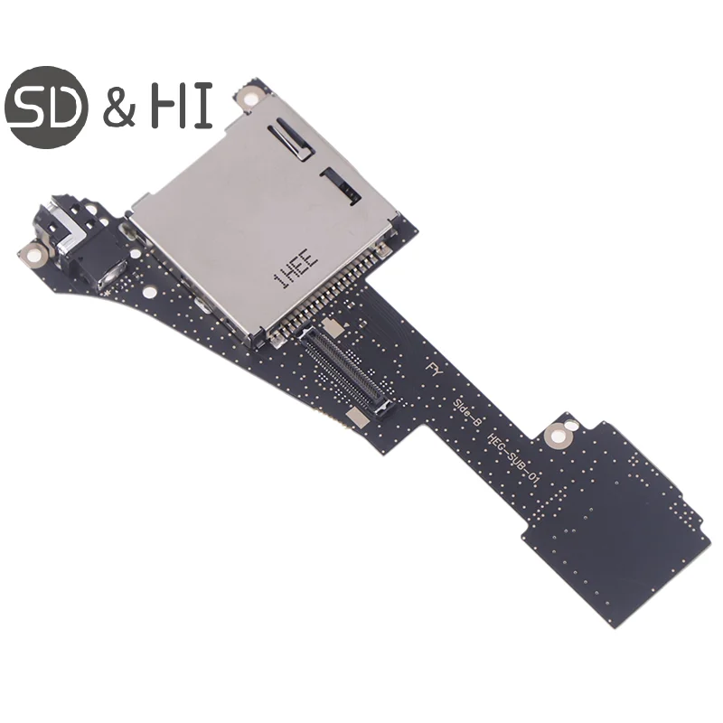 OLED Card Slot Board New For OLED Game Card Slot Reader With Board Jack Socket Replacement Part