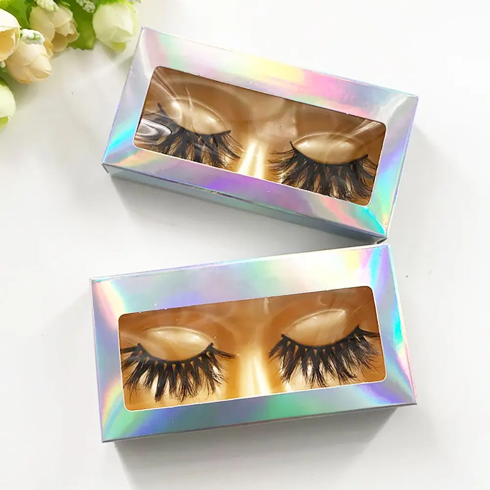 for Women Girls Face Shape Reusable Packaging Box Eyelash Trays Lashes Storage False Eyelashes Case