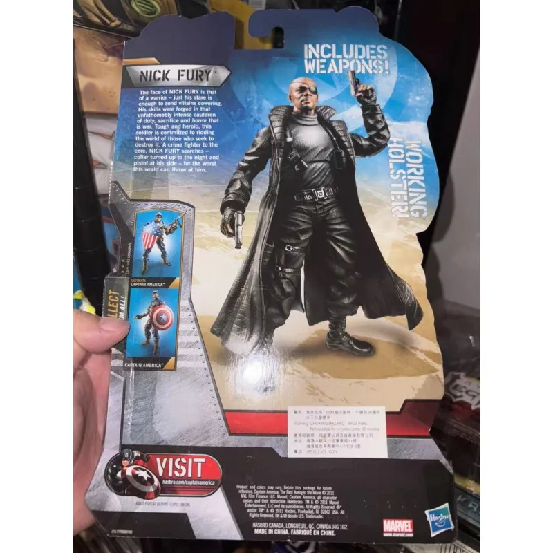 Neue Original Hasbro Marvel Legends Serie NICK FURY Actionfigur Modell Spielzeug Geburtstagsgeschenk Sammlung