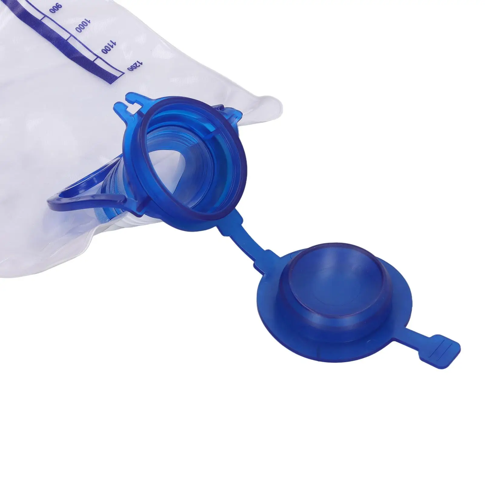 Durable PVC Enema Bag Kit with 74.8in Tube & Large Valve - 1200ml Portable Set for Home Use