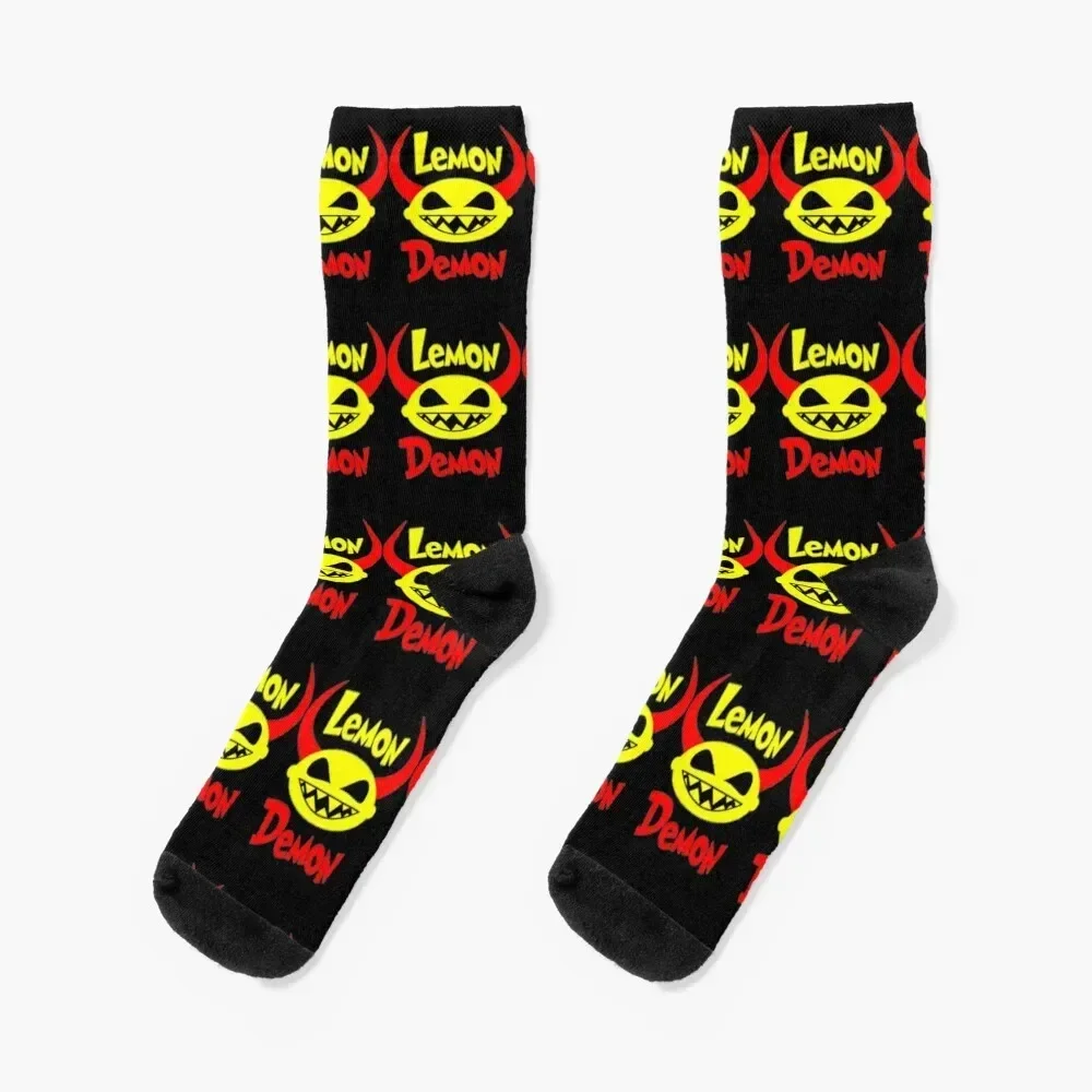 

LEMON DEMON Essential Socks sheer Toe sports gift christmas gift Men Socks Women's