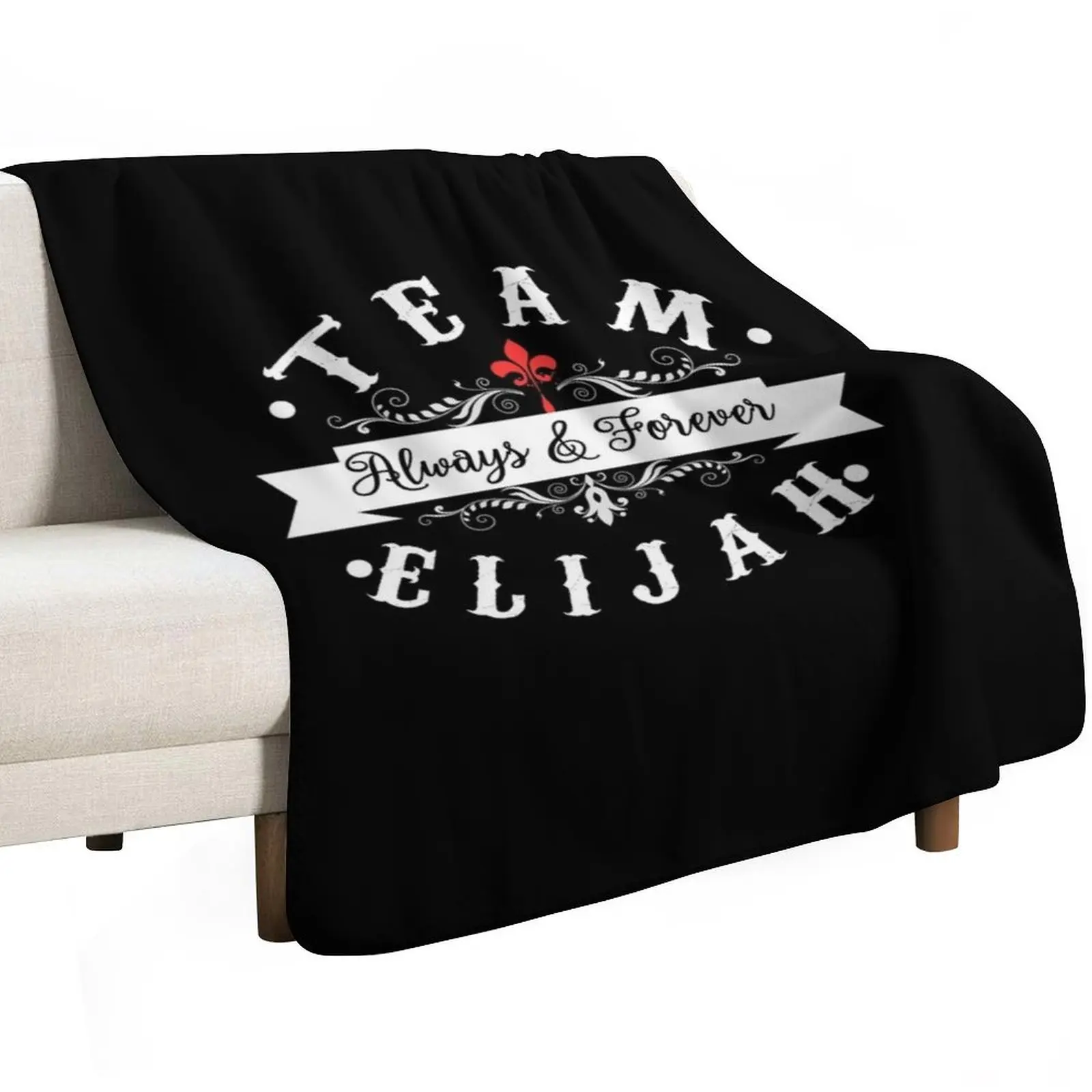 Team Elijah. Throw Blanket Beach For Sofa Thin anime heavy to sleep Blankets For Bed For Baby Blankets