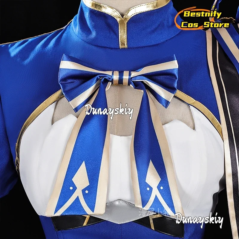 أزياء كوسبلاي جيم صابر هونكاي: أزياء ستار ريل التأثيرية فساتين المحكمة العتيقة في القرون الوسطى فساتين صابر للعب الأدوار شعر مستعار دعامة الأحذية مناسبة لـ Wo #4