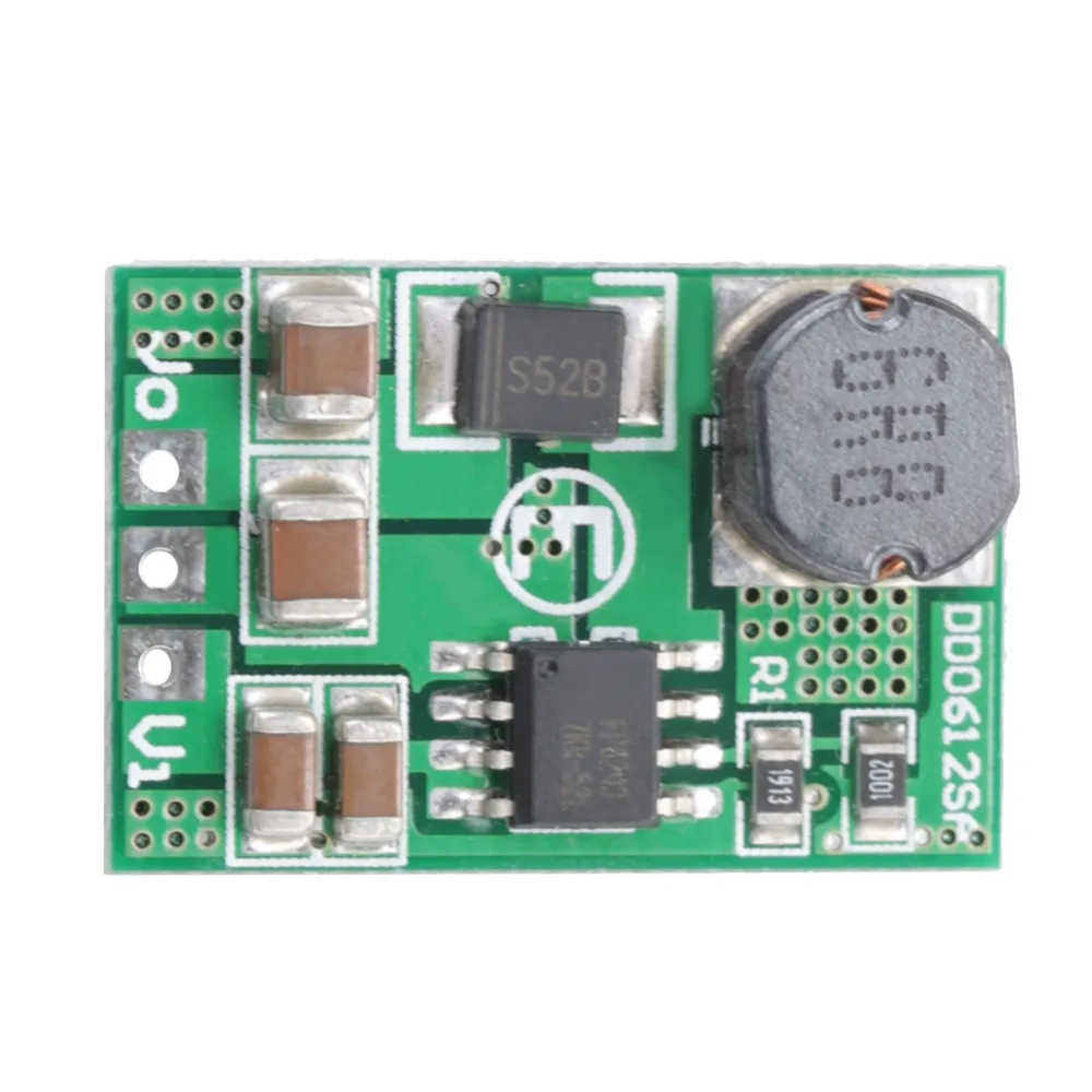 

Модуль преобразователя напряжения DD0612SA-12V: повышающий преобразователь DC-DC с 3В, 3.3В, 3.7В, 5В до 12В, миниатюрный размер