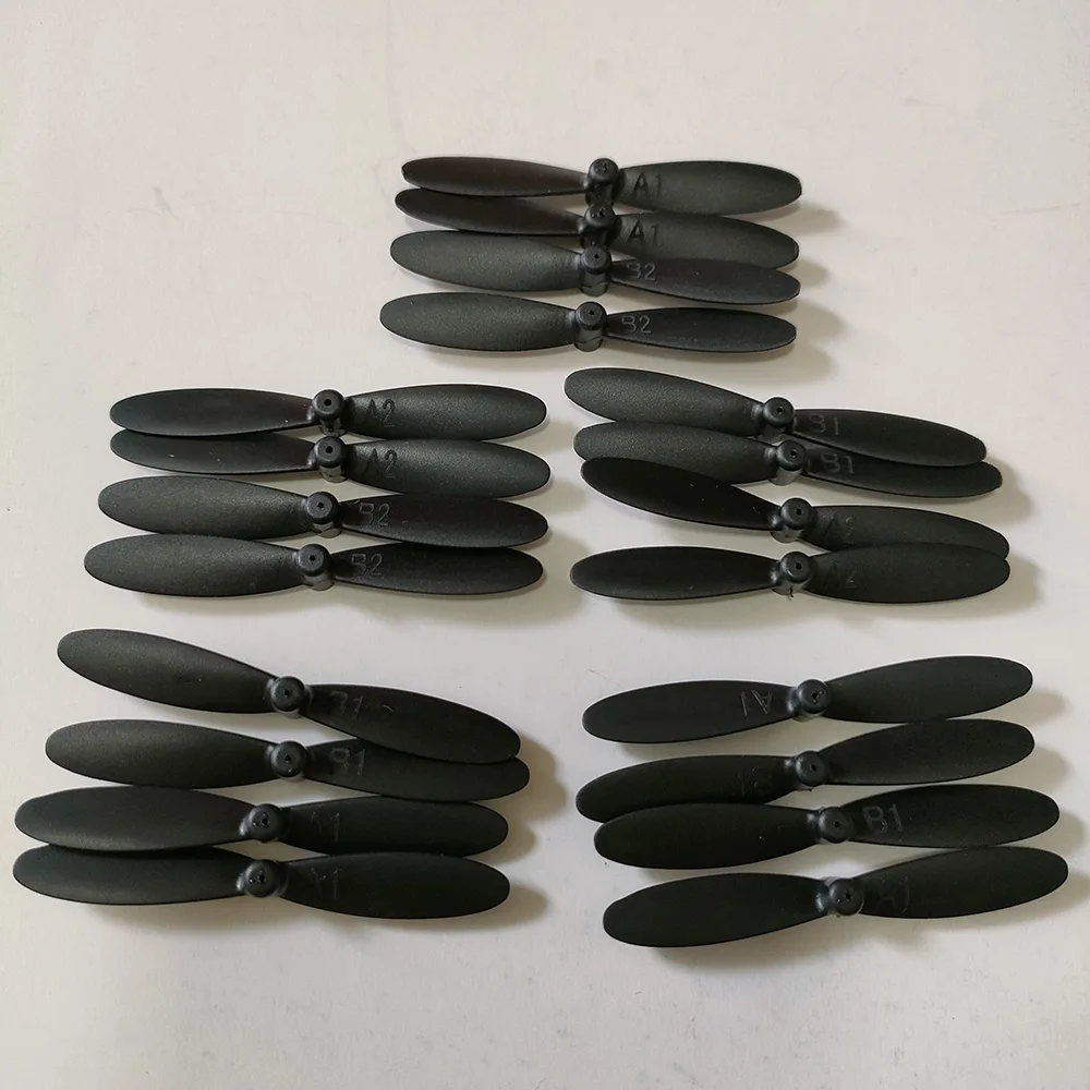 

20PCS(5Sets) 4D-V9 Propeller Blade Spare Part Kit for Mini Drone Quadcopter 4DRC V9 Wing Maple Leaf Rotor Part Accessory