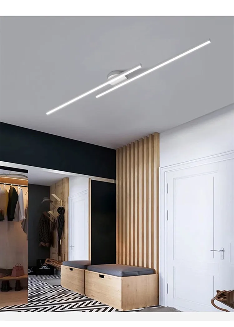 Linear Aluminium LED Ceiling Light — product detail 6