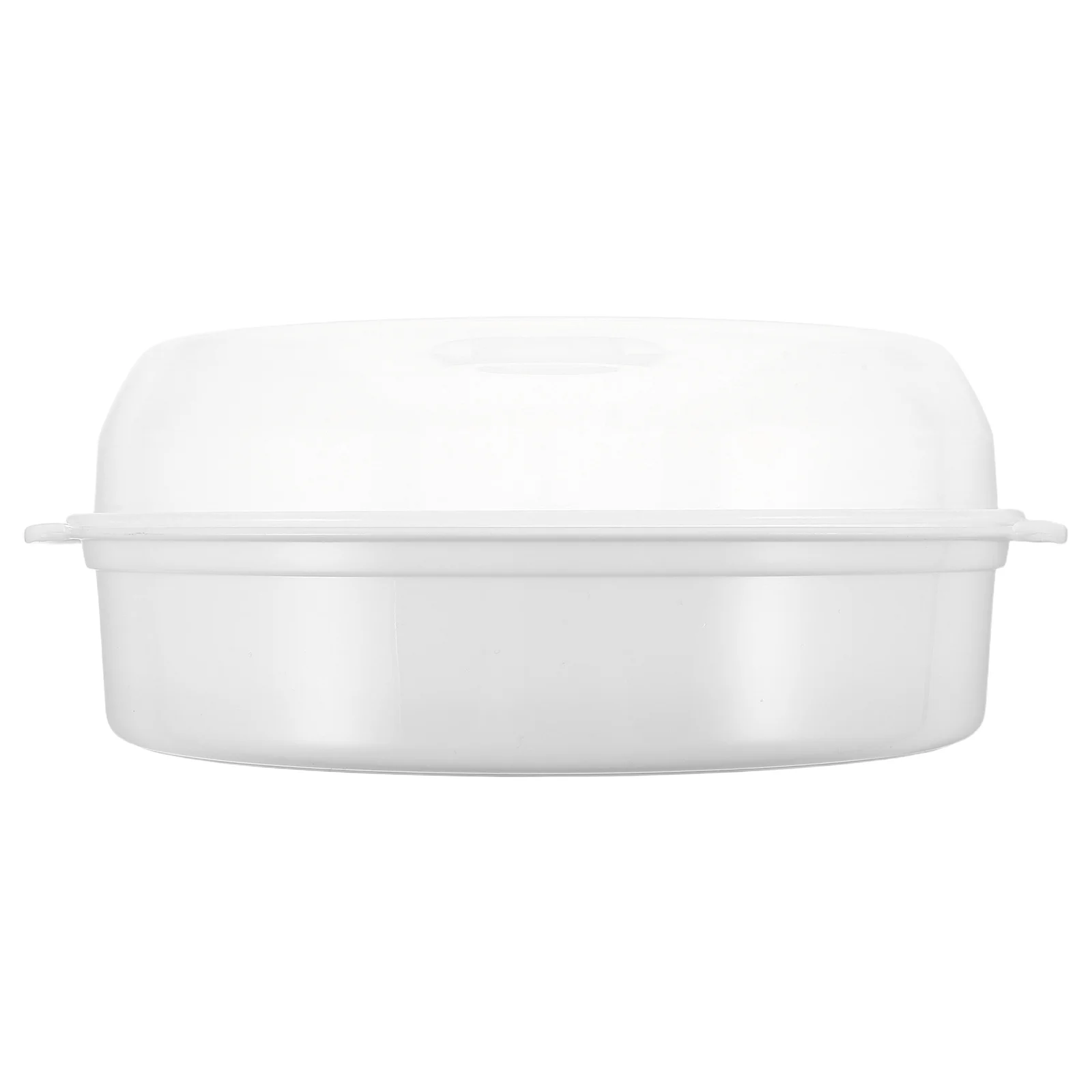 

Microwavable Steamer Basket High Temperature Resistant PP Lid Home Office Travel Vegetable Rice Seafood Steamer Microwave Cooker