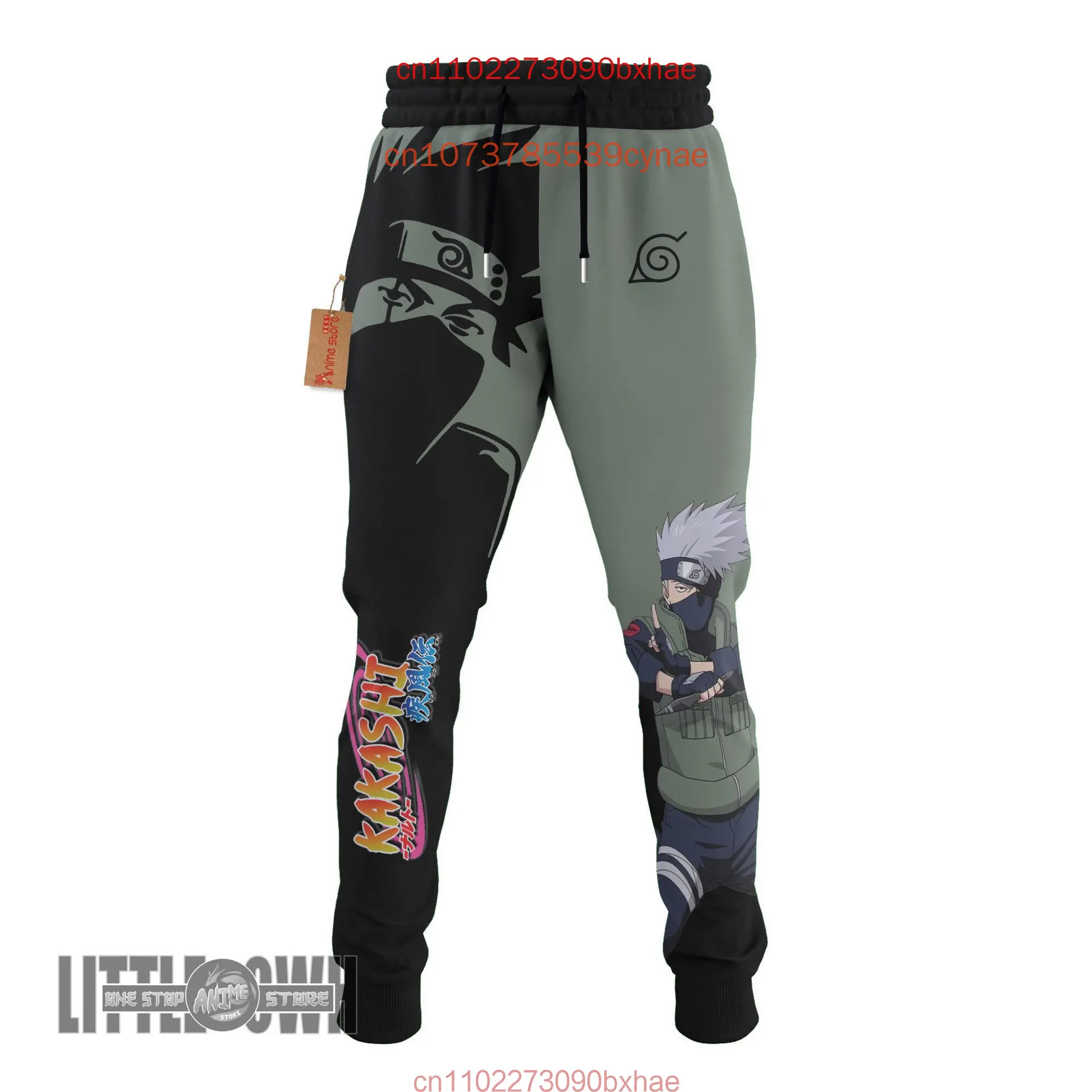 2025 Herbst und Winter Neue Anime Naruto Jogger 3D-Druck Mode Straßensport Herren- und Damen-Jogginghose