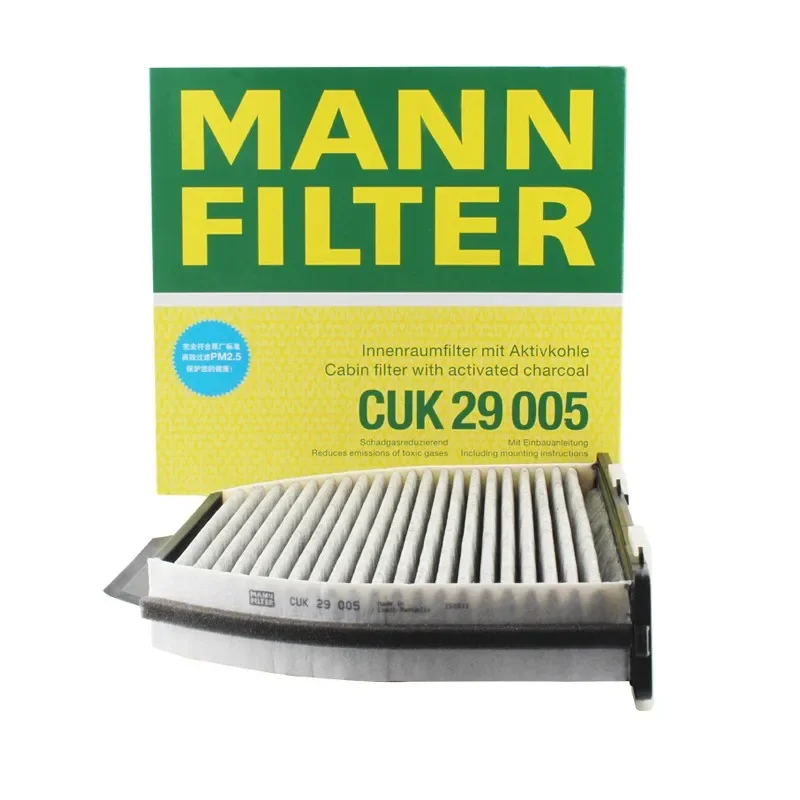 

MANN FILTER CUK29005 / FP29005 Cabin Filter For MERCEDES-BENZ AMG GT CLS C-Class W204 C204 S204 E GLK SL A2128300318 A2128300118