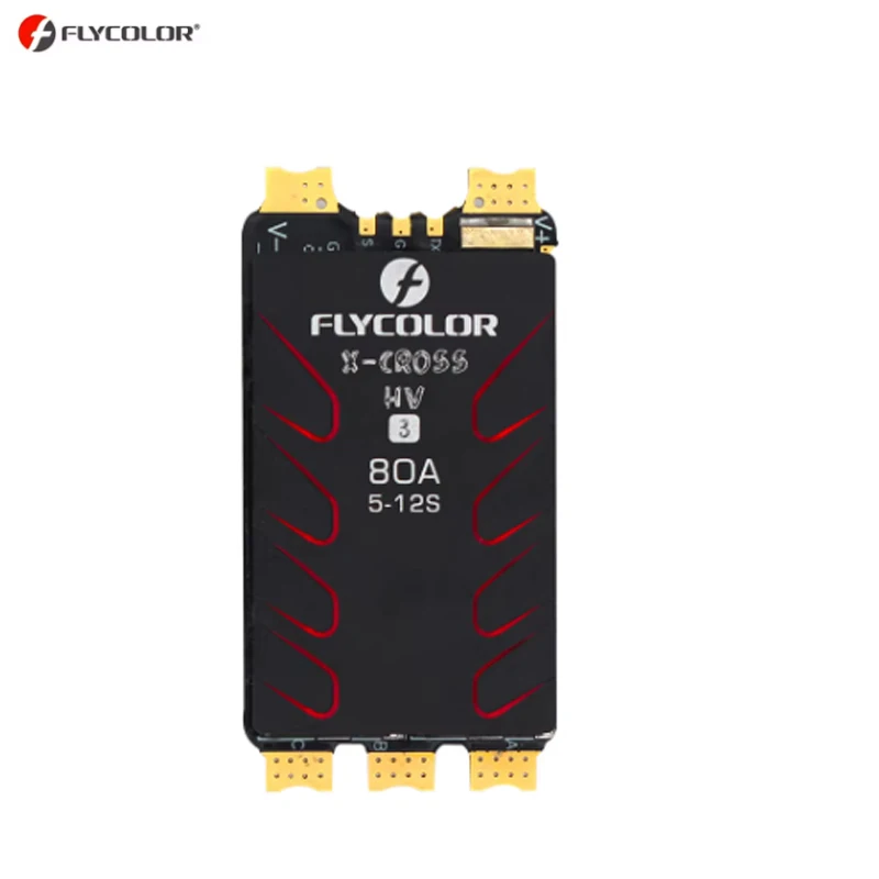 FLYCOLOR X-CROSS HV 3 RC ESC 60A/80A/120A/160A 5-12S BLHeli-32 64MHz 32-Bit Brushless speed Controllers for RC FPV Racing Drone