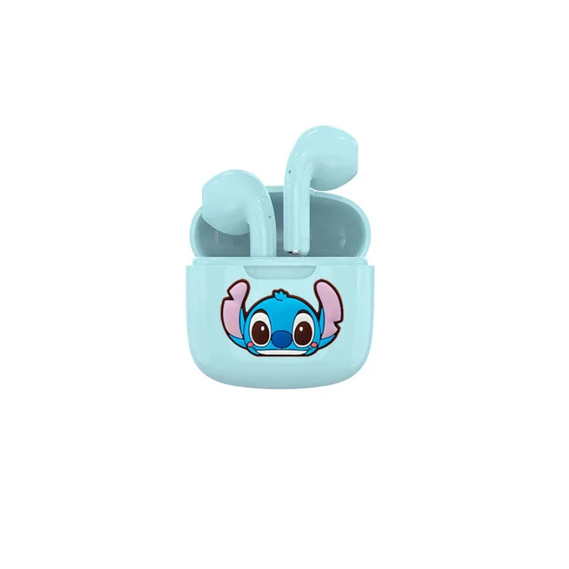 Disney Stitch High Quality Pro4 Bluetooth Earphones 5.0 Wireless ear stereo earphones intelligent hands-free earphones