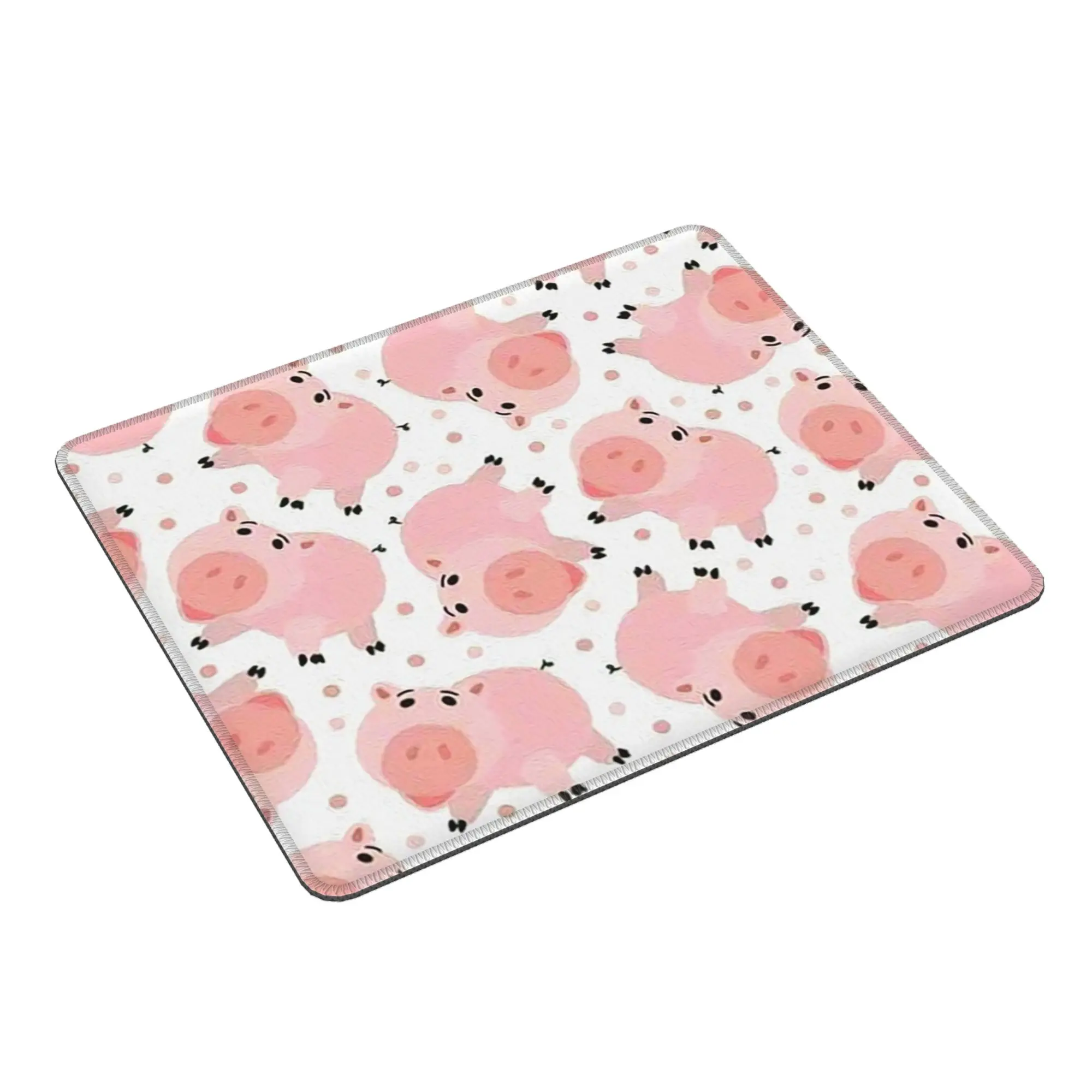 Cartoon Pink Cute Pig Pattern Mouse Pad Computer Keyboard Mouse Mat Gaming PC Laptop Desk Mat Office Table Mats