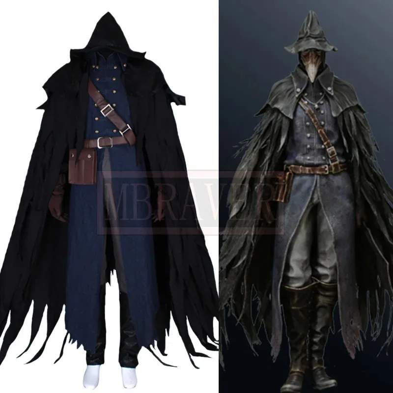 DY20Bloodborne Gehrman el primer cazador Eileen disfraz Cosplay uniforme Navidad Halloween hecho a medida cualquier tamaño 25