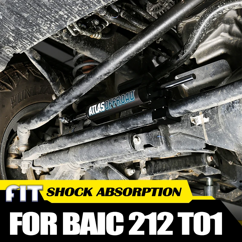 

Car Steering Shock Absorber Fit for BAIC 212 T01 Modified Atlas Steering Shock Absorber Steering Wheel Anti Shake Accessories