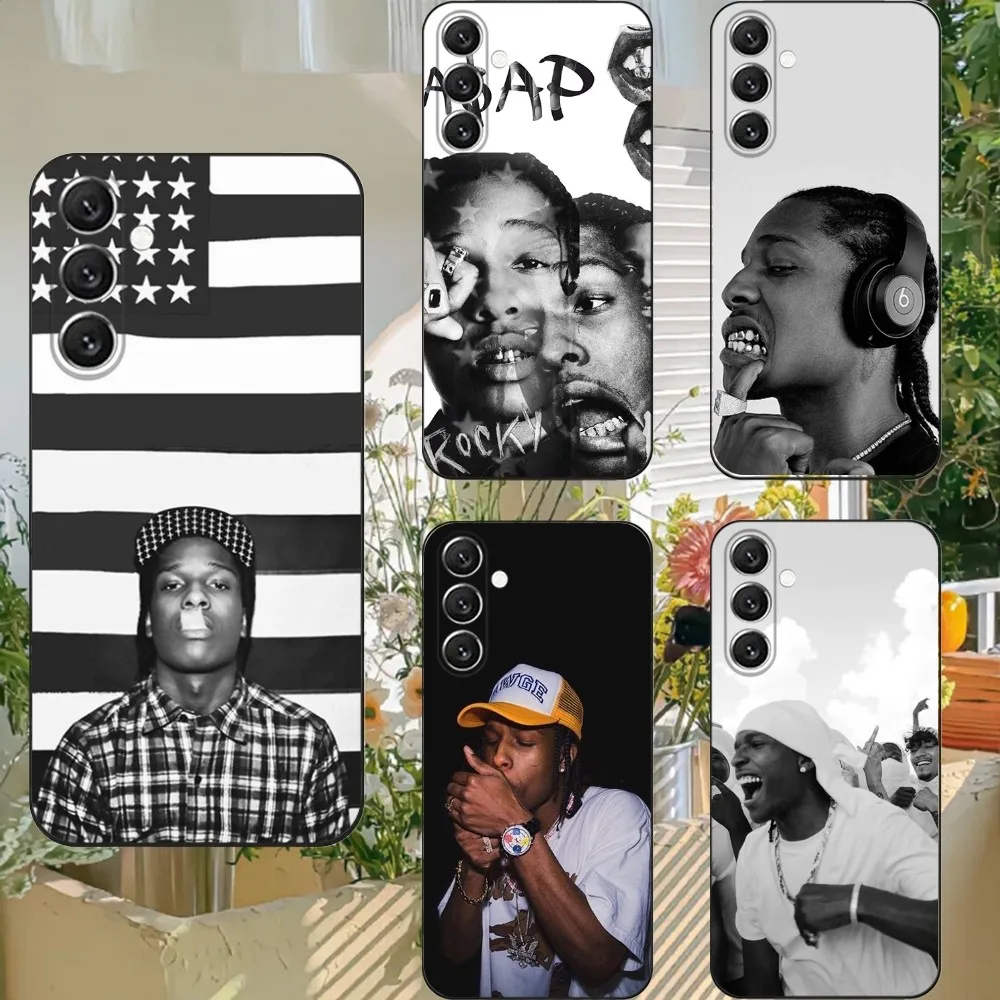 American Rapper A-ASAP Phone Case For Samsung S21,S22 Ultra,S20,S30 plus,S22 plus,S23,S30 ultra 5G R-Rocky Silicone Cover