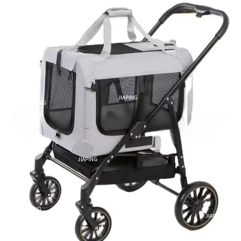 

Подходит для роскошной складной коляски для больших собак, двойной тележки для собак, коляски с большими колесами для больших собак