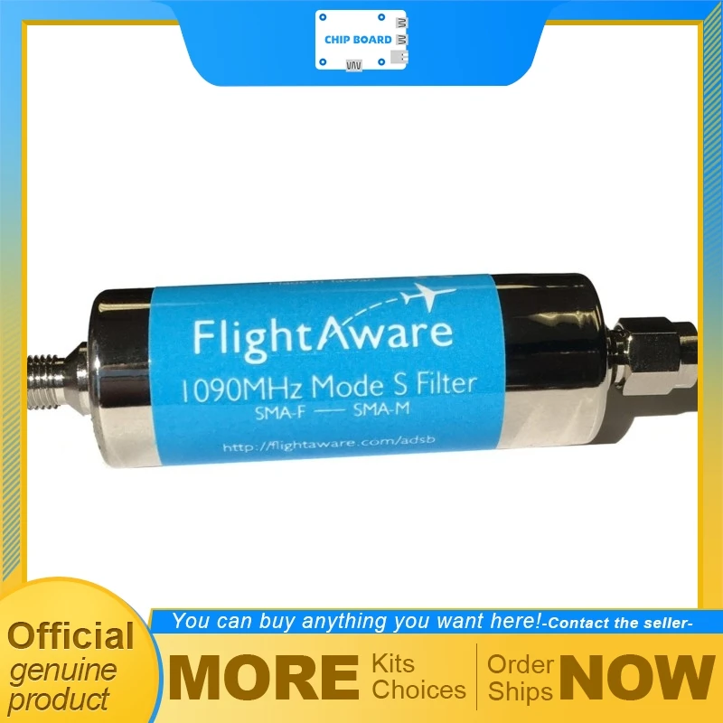 ADS-B 1090MHz Band-Pass SMA filter for software defined radio aviation signal reception
