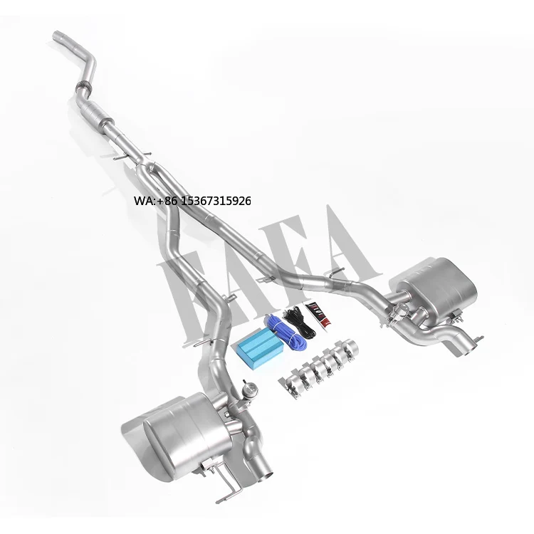 

Car Exhaust System Mid-tail High-performance Cat Back Exhaust Pipe Electric Valve Muffler Exhaust