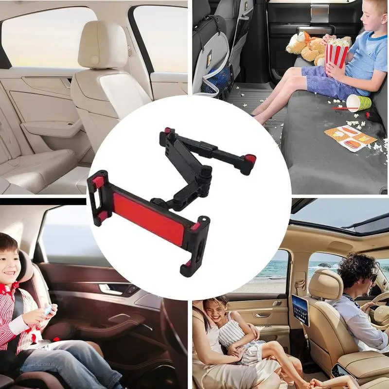 Headrest Tablet Mount Tablet Mount Tablet Holder Multi-Angle Stable Tablet Car Mount For Kids & Adults SUV Pickup Truck Sedan